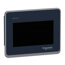 4"W touch panel display, 1COM, 1Ethernet, USB host&device, 24VDC
