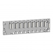Rack M340 - 8 slots - panel, plate or DIN rail mounting